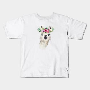 Pretty Little Llama Kids T-Shirt